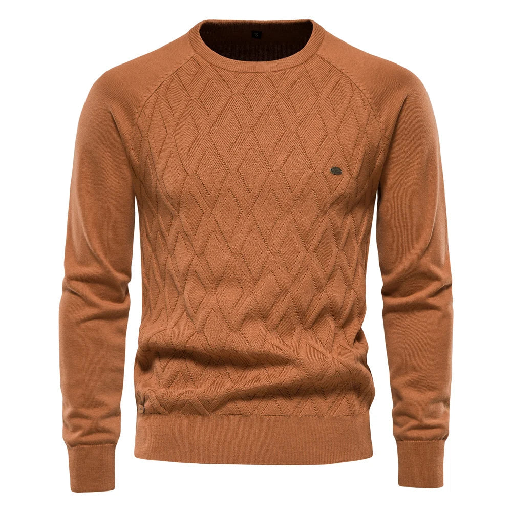 Cavellis | Matteo Herenpullover met Ruitpatroon