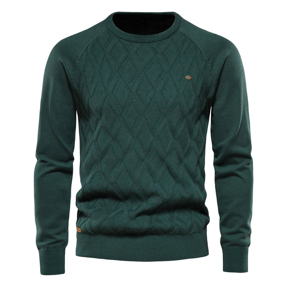 Cavellis | Matteo Herenpullover met Ruitpatroon