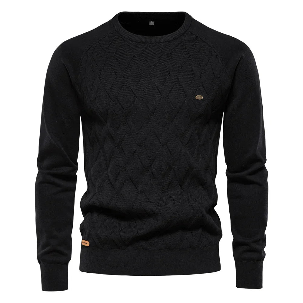 Cavellis | Matteo Herenpullover met Ruitpatroon
