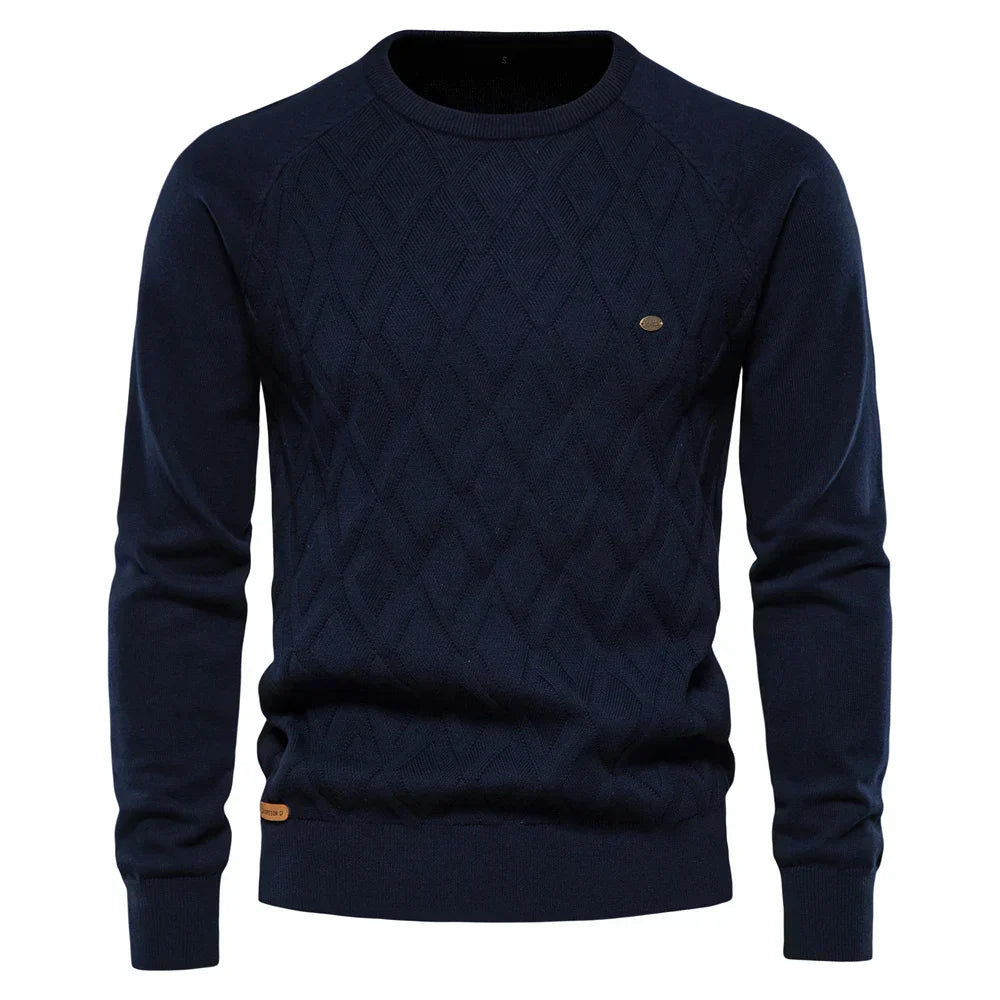 Cavellis | Matteo Herenpullover met Ruitpatroon