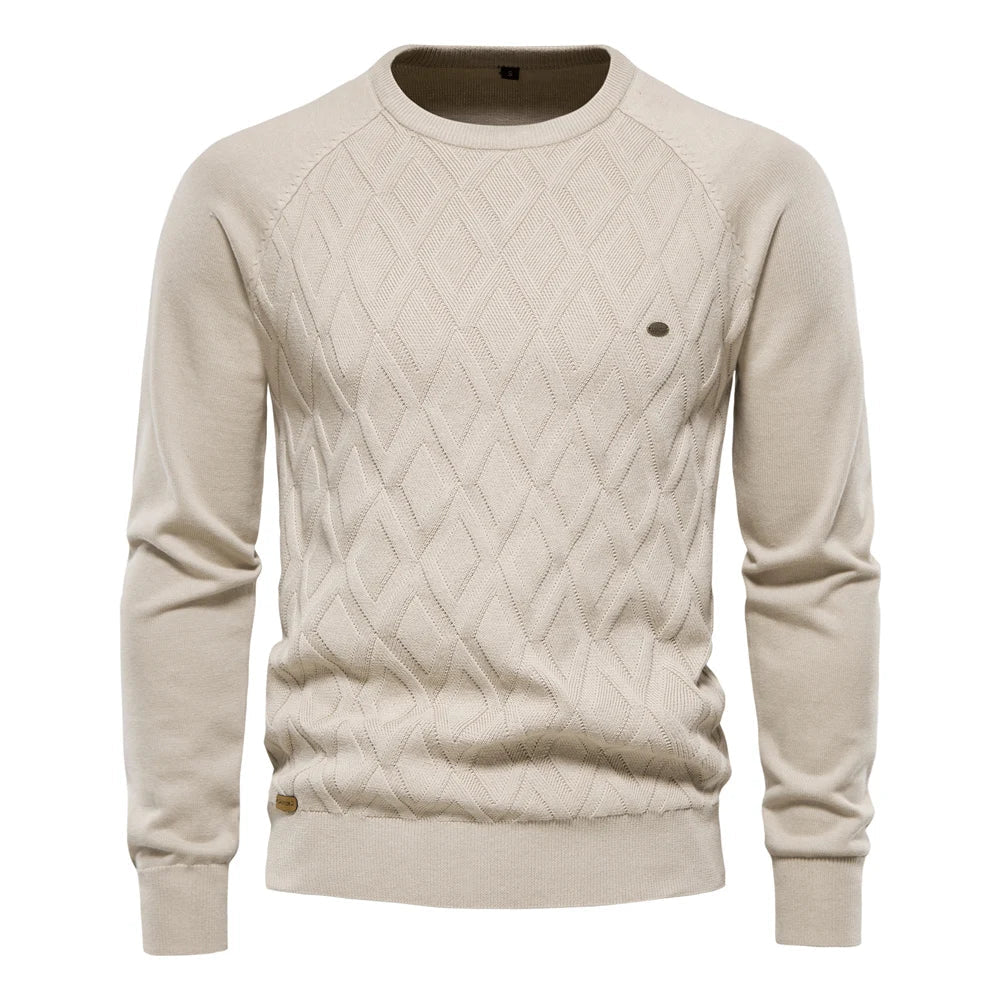 Cavellis | Matteo Herenpullover met Ruitpatroon