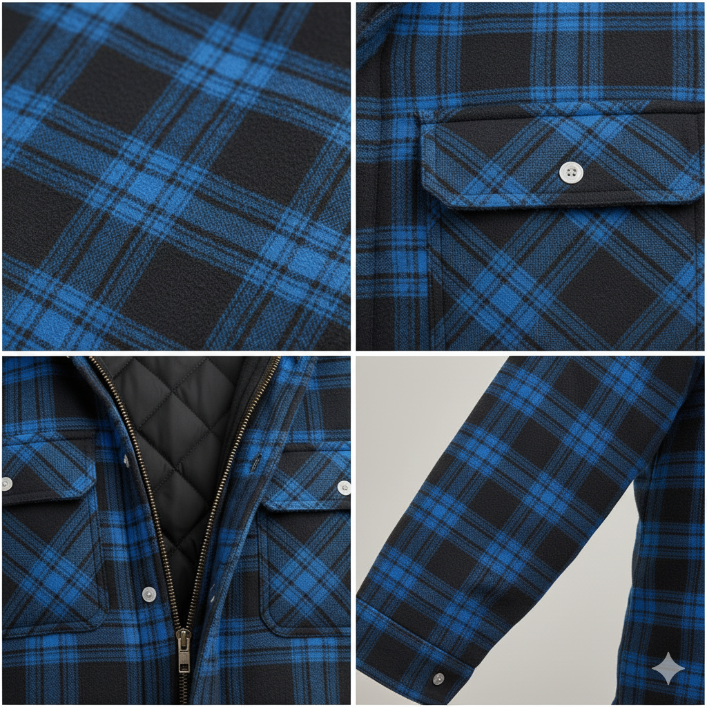 Cavellis | Ferro Warme Heren Jas van Premium Wolmix